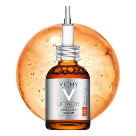 Vichy Liftactiv Supreme Sérum Vitamina C 15% Pura Antioxidante, Antiarrugas, Piel Visiblemente más Uniforme, Firme y Luminosa, Todo Tipo de Piel, 20 ml