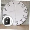 TEHAUX 5pcs Wall Clock Back Cover Repair Kit Durable Mechanism