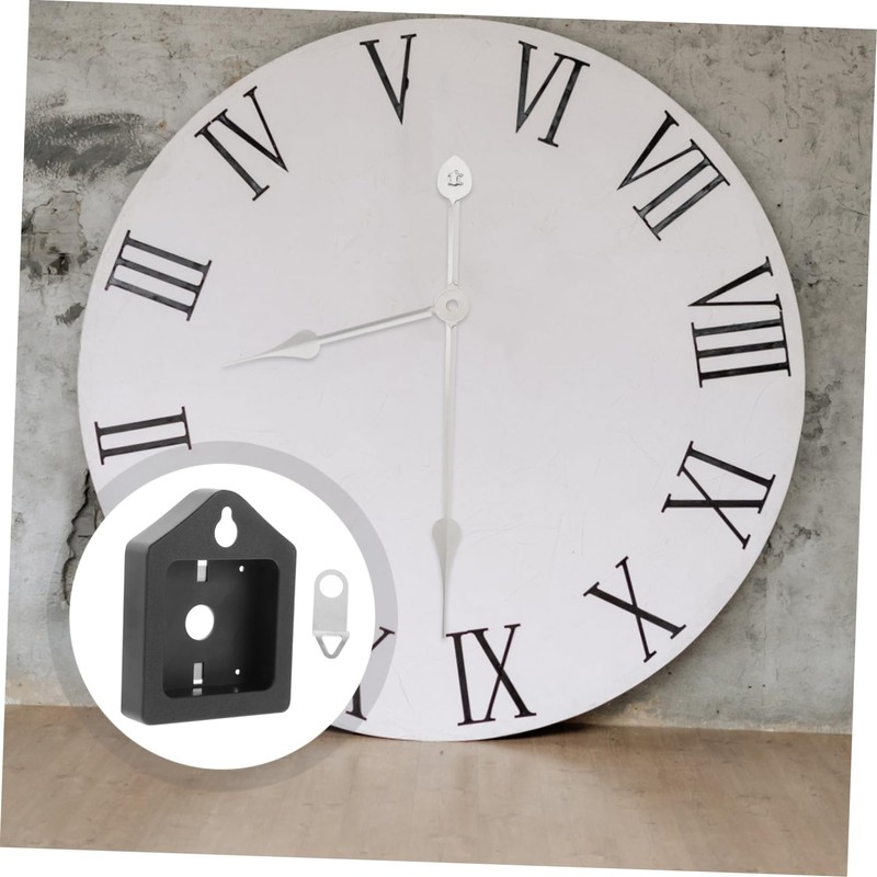 TEHAUX 5pcs Wall Clock Back Cover Repair Kit Durable Mechanism