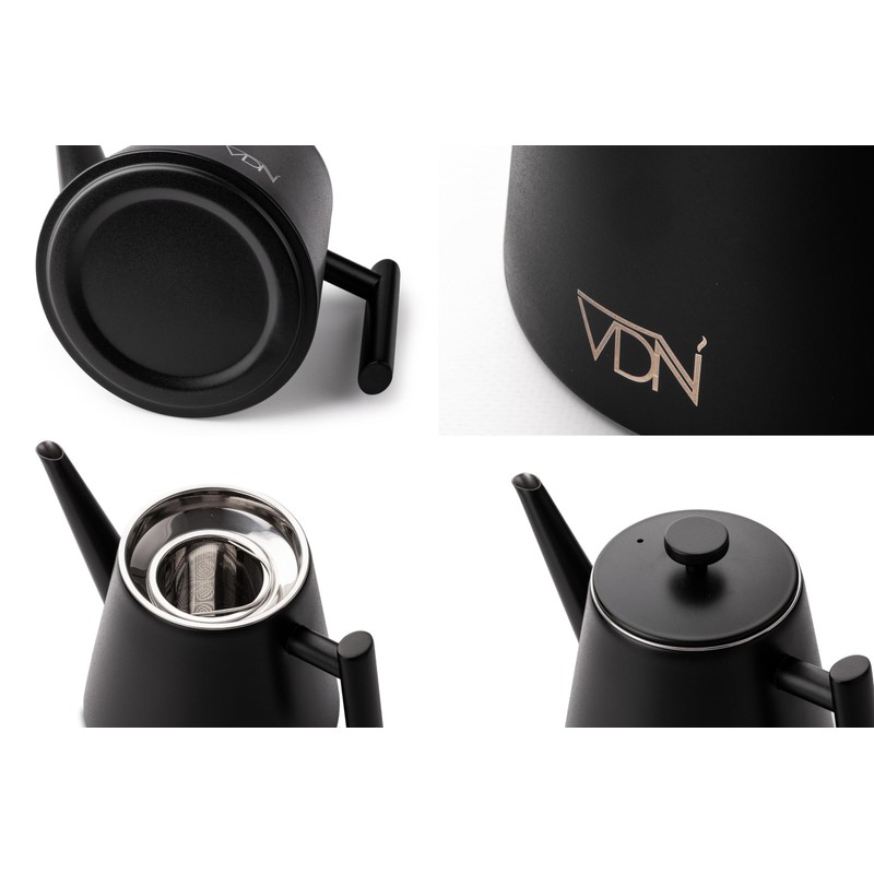 VDN Teapot with Strainer Insert - Teapot Thermal Double Walled