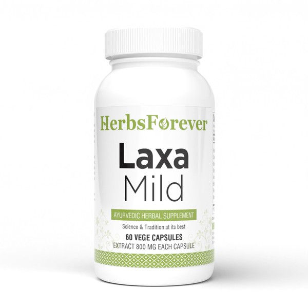 Herbsforever Laxa Mild | Natural Ayurvedic Herbal Supplement for Gentle