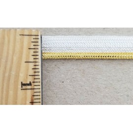BBTRIMSANDRIBBON Metallic Gold Sew In Piping Trim - 18 Yards - Made in USA!