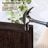 Suzile Wall Mounted File Holder Wood Magazine Holder Wall Hanging