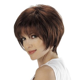 Tony of Beverly Womens Synthetic Wig ''Harlow''-2: Darkest Brown