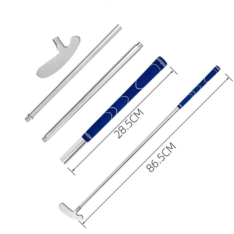 Removable 3 Piece Putter Adjustable Adult Putter Portable Left and