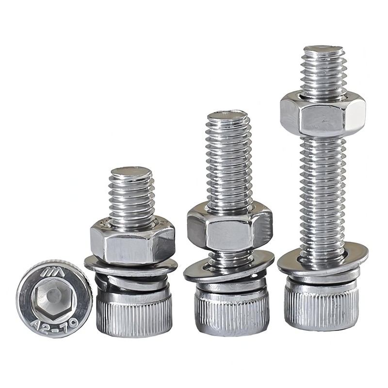 Stainless Steel Hex Socket Head Cap Bolt M5 Full Threaded