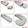 Kair PVC Rectangular Flexible Hose 220mm x 90mm - 3