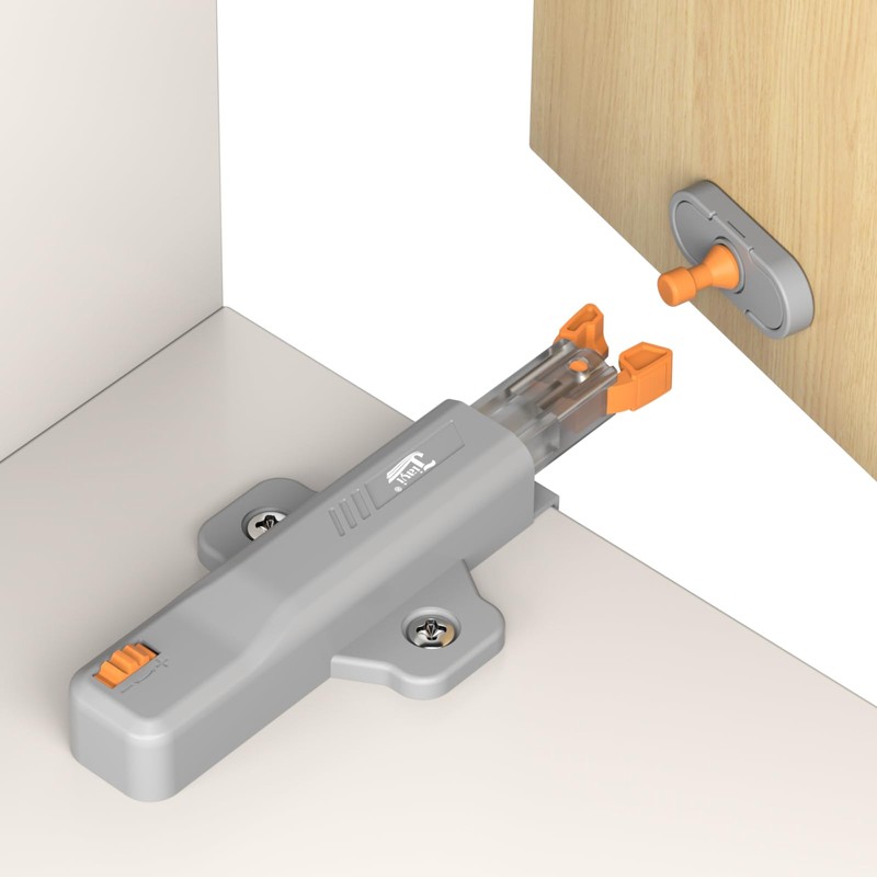 Jiayi Push to Open Door Latch, 4 Pack Push Open