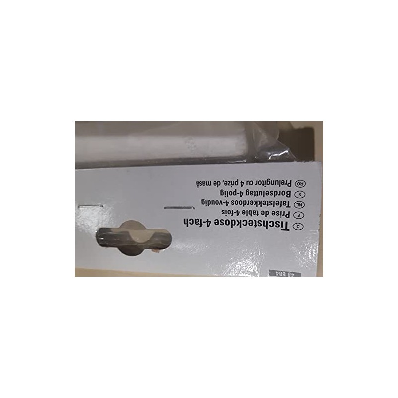 UNITEC TSD 4-Way without Cable White 250 V