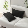 HAUSSY Set of 2 12x20 Decorative Throw Pillow Covers, Soft