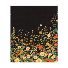 Dishwasher Magnet Cover, Flower Kitchen Front Panel Dishwasher Sticker Home Cabinet Decals Appliances Stickers for Dishwasher Refrigerator 22 X 26 Inch Home Decor