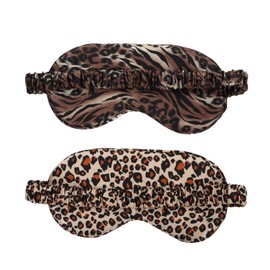 OATIPHO 2pcs Lightweight Sleeping Eye Cover Comfortable Shade Blinder with Elastic Bands for Night Sleep Travel Nap Ergonomic Fit Prevents Light Leakage Portable and Soft