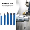 VILLCASE 5pcs Carbide Tip Tipped Cutter Tool Set Cutting Welding