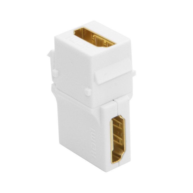 chenyang HDMI Keystone Jack Adapter 90 Degree Right Angled HDMI