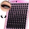 ALICE Lash Clusters Thick Volume Eyelash Clusters with Spikes Wispy