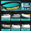 Rechargeable Headlamp 8 Pack, LED Headlight Flashlight Super Bright with
