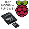 Micro SD card preloaded with NOOBS or Raspbian for Raspberry