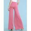 MBJ WB750 Womens Chic Palazzo Lounge Pants XXL Pink