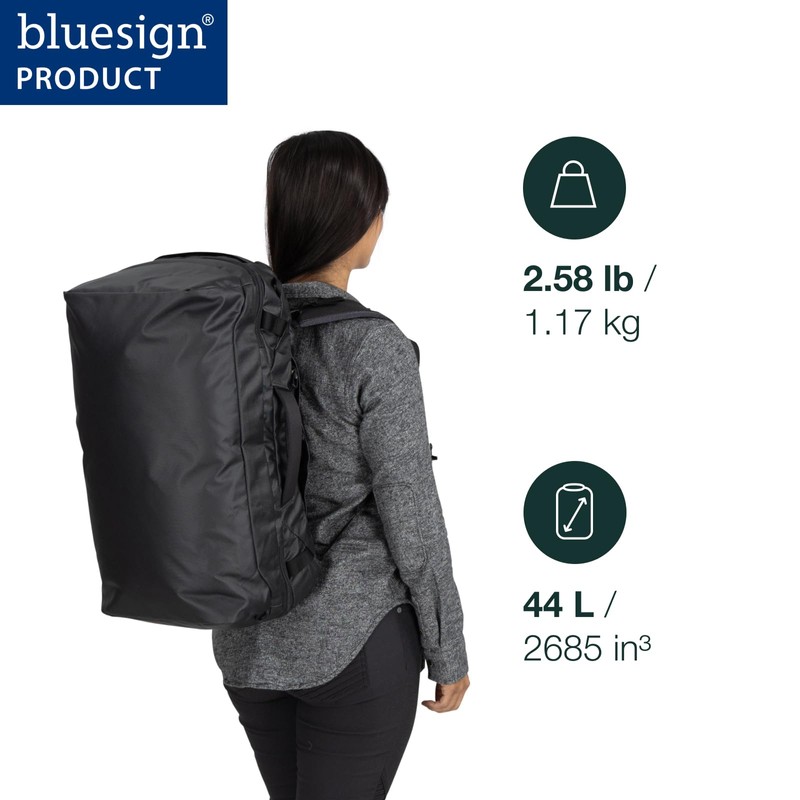 Osprey Transporter 44L Squffel - Durable, Square Split Travel Duffel