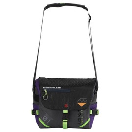BAGCREATIONS Neon Genesis Evangelion Messenger Crossbody Shoulder Bag by Fx Creations