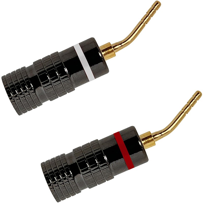 tunghey 4Pack Pin Banana Plugs,20-12AWG Pin Banana Plugs for Speaker