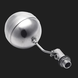 DN15 1/2'' Stainless Steel Floating Ball Valve Adjustable Water Level 90 Degree