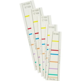 Don`t Fret 100 Fret 1/16 Violin Fingerboard Marking with 12 Lines