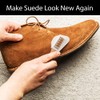 Suede & Nubuck 4-Way Leather Brush Cleaner (Wood Handle)