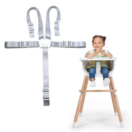 Fc'Noqgn Highchair Seat Belts, 5 Point Harness Safety Belts, Replacement Safety Belts, 5 Point Child Safety Belts, Convertible Straps for Highchair/Stroller/Stroller