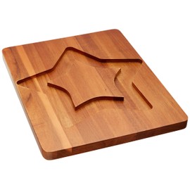 Lenox Star Cracker and Cheese Board, Brown