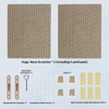 ALLGEAR 33"x13" Extra Large Cat Scratcher Lounge, Jumbo Corrugated Cardboard