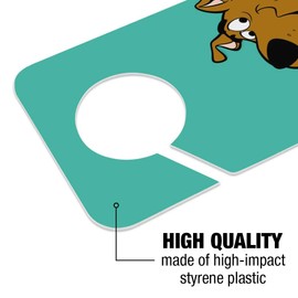 GRAPHICS & MORE Scooby-Doo Ruh Roh Plastic Door Knob Hanger Sign