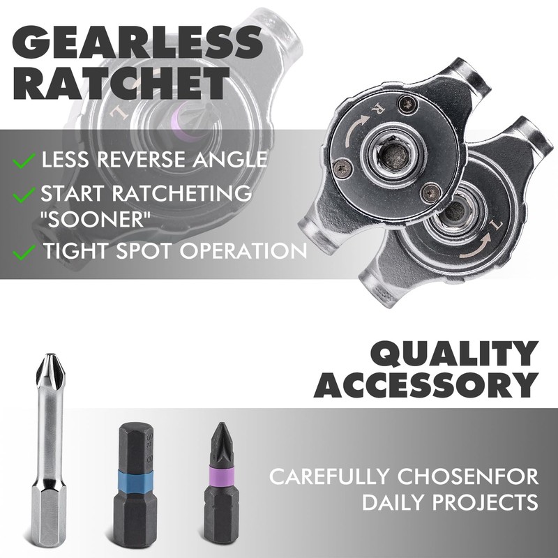Ratchet Screwdriver Set, 42 in 1 magnetic Screwdriver sets, S2