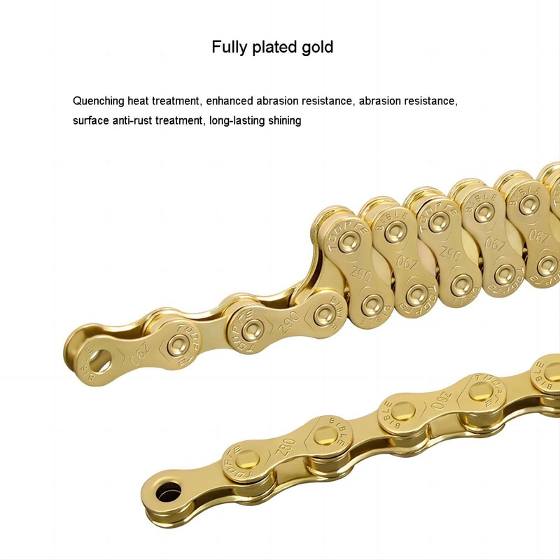 Bicycle Chain 6/7/8 Speed 1/2 x 3/32 Inch 116 Links