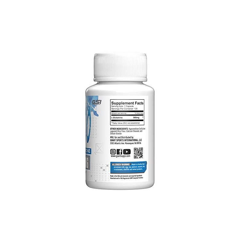 Giant Sports Performance Edge G-500 Glutamina - L- Glutamina -