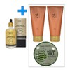 Miel Premium 24K Gold Ampoule 100ml+Sooryehan Cleansing Foam 2+Aloe Soothing