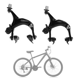 Freno de Bicicleta de Carretera, Juego de Frenos de Pinza de Aleación de Aluminio en Forma de V, Piezas de Reparación de Frenos Delanteros y Traseros Adecuados para Bicicletas de