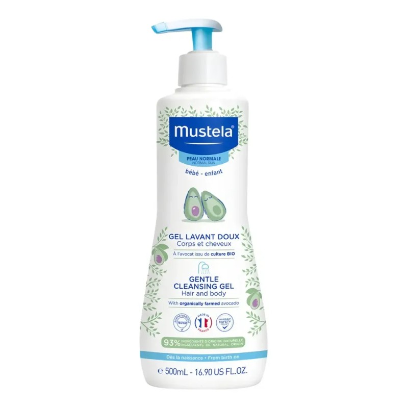 Set De Cuidado Para El Bebe 3 Piezas Mustela Cc