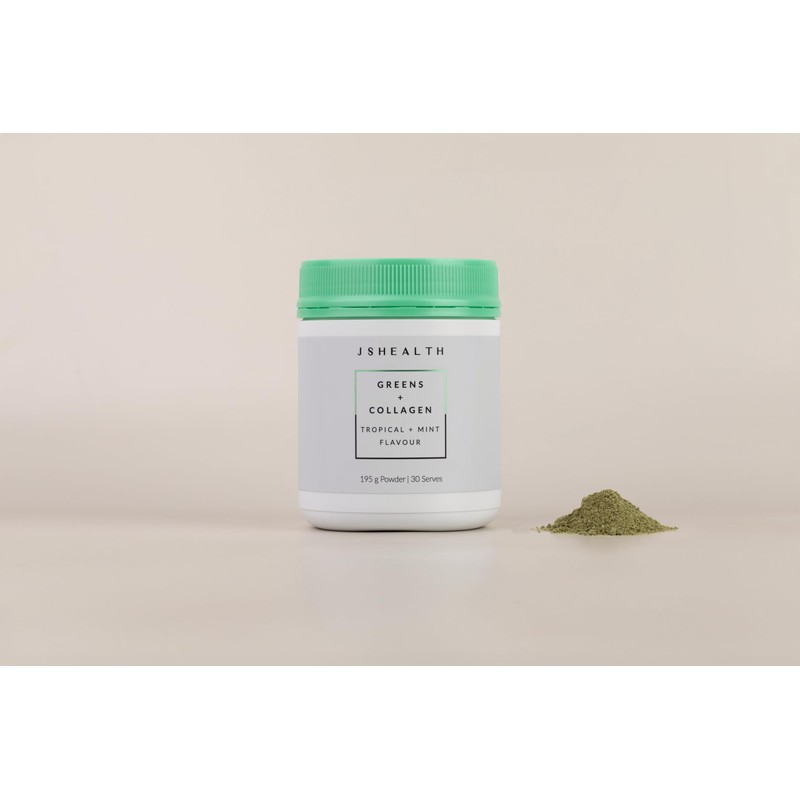 JSHealth Super Greens Powder - Greens & Collagen Powder -
