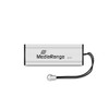 MediaRange MR970 USB Stick Black/Silver