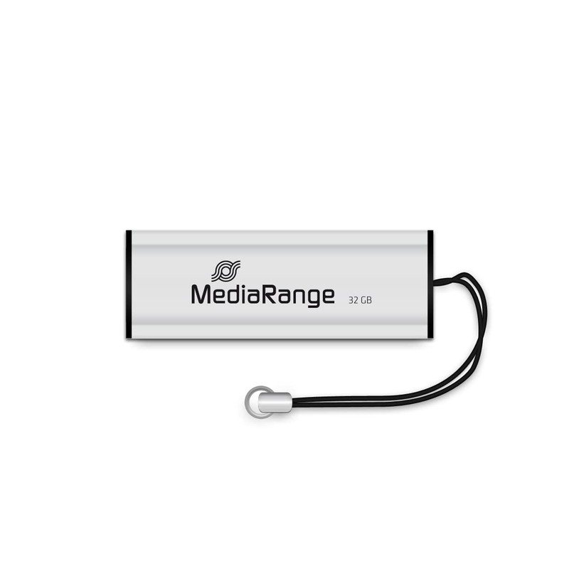 MediaRange MR970 USB Stick Black/Silver