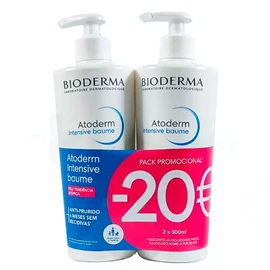Bioderma Bioderma, Atoderm Intensive Baume, beruhigende Hautcreme, für trockene Haut, 2 x 500 ml
