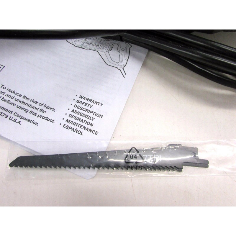 Craftsman NEW! CRAFTSMAN ORBITAL 10 AMP RECIPROCATING SAW, w/ TOOL