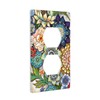 Boho Floral Botanical Mandala Decorative Outlet Cover Single Duplex Light