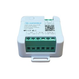 LED Dimmer WiFi 2.4G + Button 12V 24V 48V 6A Compatible with TUYA and Smart Life, Smart App Control/Voice Control, Button, IP20