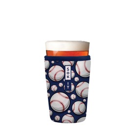Sok It PintGlassSok Beer Glass Sleeve Insulated Neoprene Cover (Play Ball, Pint Glass Sleeve)