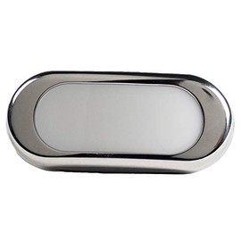 Manufacturers' Select ITC RV/Marine LED Courtesy Light - Oblong Light with Stainless Steel Trim (69360SS) (B07VM8YB6D)