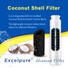 EXCELPURE RWF5800A Refrigerator Water Filter Replacement For Frigidaire EPTWFU01, EWF02,