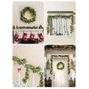 Brightown Christmas Garland with Lights, 6 Ft LED Battery Operated