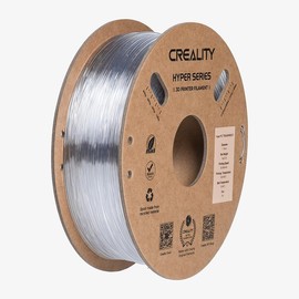 CREALITY 3D Creality Soleyin Ultra/Hyper RFID/CR Series 1.75mm Filaments Ultra PLA MATTE PETG Silk PLA TPU Carbon PC ABS High Precision 1KG Spools Eco Friendly Plant Powered:_Hyper PC Transparent